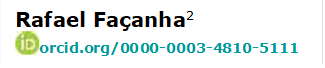 Rafael Façanha2
 orcid.org/0000-0003-4810-5111

