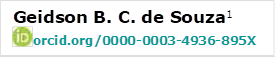 Geidson B. C. de Souza1  
 orcid.org/0000-0003-4936-895X 



