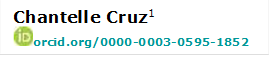 Chantelle Cruz1 
 orcid.org/0000-0003-0595-1852 

