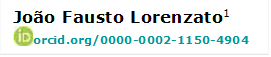 João Fausto Lorenzato1
 orcid.org/0000-0002-1150-4904

