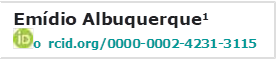 Emídio Albuquerque1  
 orcid.org/0000-0002-4231-3115


