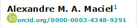 Alexandre M. A. Maciel1
 orcid.org/0000-0003-4348-9291

