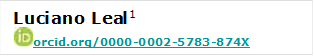 Luciano Leal1
 orcid.org/0000-0002-5783-874X

