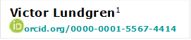 Victor Lundgren1
 orcid.org/0000-0001-5567-4414

