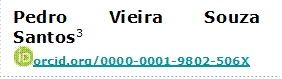 Pedro Vieira Souza Santos3
 orcid.org/0000-0001-9802-506X

