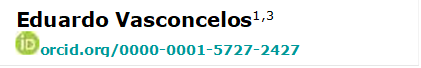 Eduardo Vasconcelos1,3 
 orcid.org/0000-0001-5727-2427 

