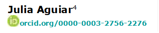 Julia Aguiar4
 orcid.org/0000-0003-2756-2276

