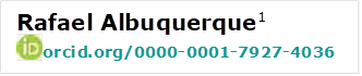 Rafael Albuquerque1  
 orcid.org/0000-0001-7927-4036 



