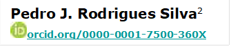 Pedro J. Rodrigues Silva2 
 orcid.org/0000-0001-7500-360X

