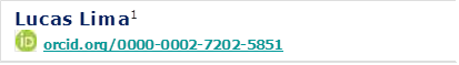 Lucas Lima1 
  orcid.org/0000-0002-7202-5851
  




