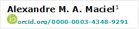 Alexandre M. A. Maciel1 
 orcid.org/0000-0003-4348-9291 

