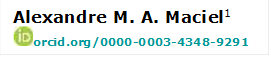 Alexandre M. A. Maciel1 
 orcid.org/0000-0003-4348-9291 

